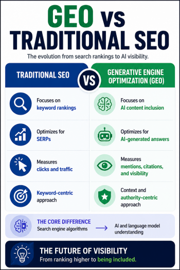 GEO Vs Traditional SEO